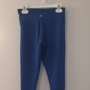 Lululemon Reversible Yoga Pants (Size: S - Blue & Black)